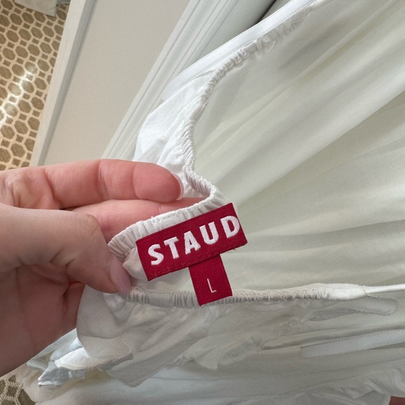 NWT Staud Marika Ruffle Gown - Picture 6 of 7